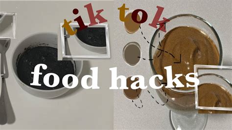 Even if you aren't on the app, you've probably seen tiktok content. Viral Tik Tok Food Hacks~ - YouTube