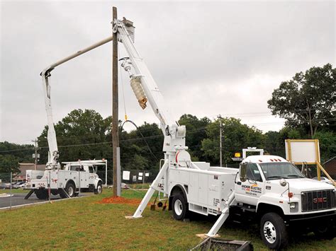 Utility Poles Aerial Powervoicedata Lines — Anchor Electric