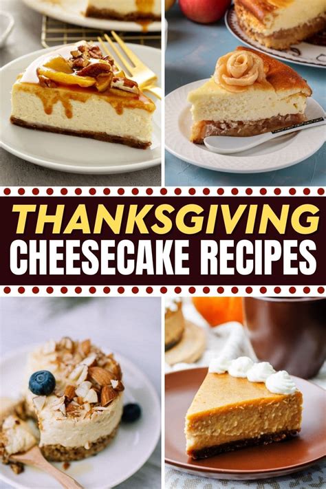 24 Thanksgiving Cheesecake Recipes Insanely Good