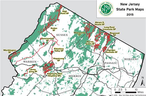 Nj State Park Maps Trail Conference