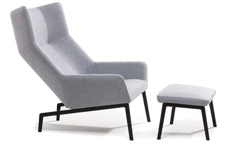 This living room chair comes completely with a matching ottoman and it is perfect for kicking your feet up to relax after a long day and is great for reading. Park Lounge Chair & Ottoman - hivemodern.com
