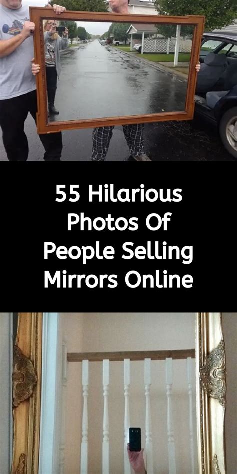 55 Times People Attempted To Sell Mirrors Online But Photo Went