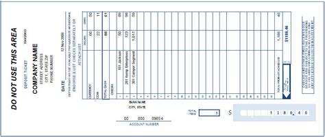 How To Fill Out A Deposit Slip With No Cash Back How To Correctly