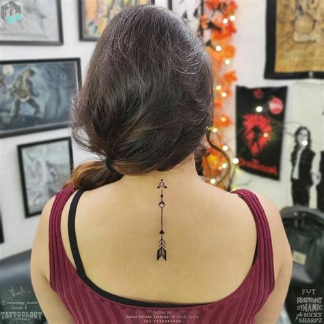 Top 80 Tattoo For Girl Back Neck Incdgdbentre