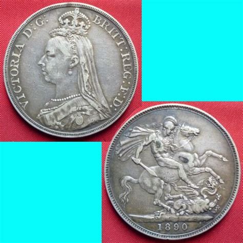 United Kingdom Victoria 1837 1901 Crown 1890 Victoria Catawiki