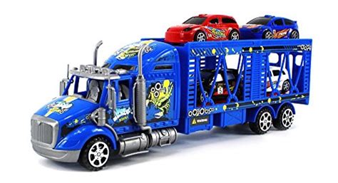 Buy Extreme Car Transporter Semi Trailer Friction Powered Toy Truck