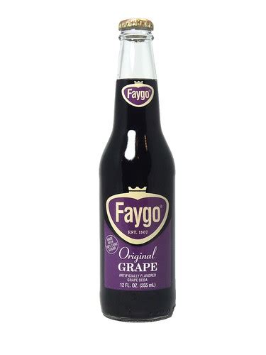 Fresh 12oz Faygo Grape Soda Soda Emporium