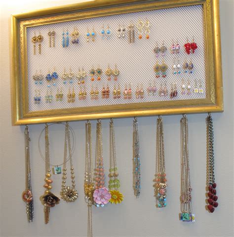 Blukatkraft Simple Diy Jewelry Organizer Get Your Jewelry Organized