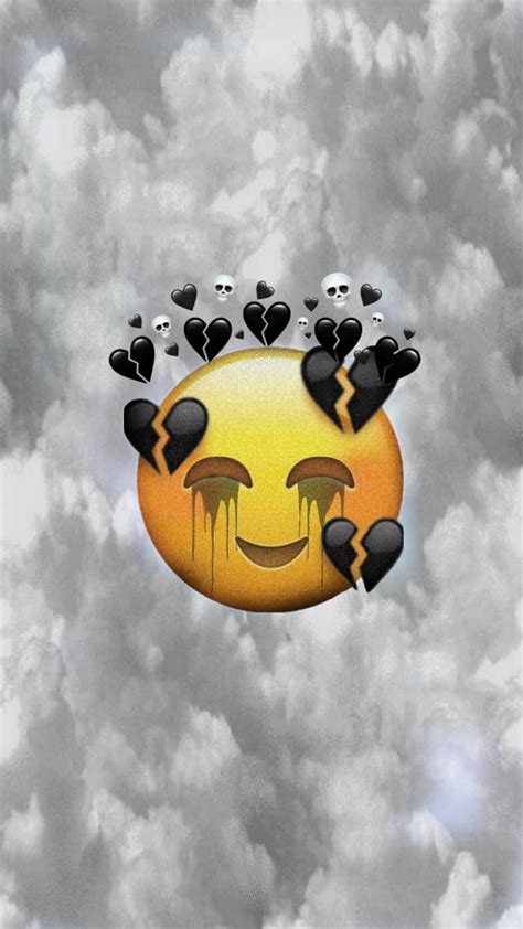 Cielo Emoji Sky Emoji Emojis Feliz Lagrima Love Naranja Smile