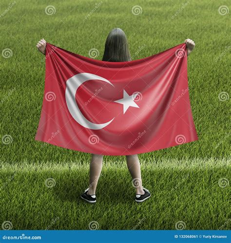 women and turkish flag stock image image of legs sign 132068061
