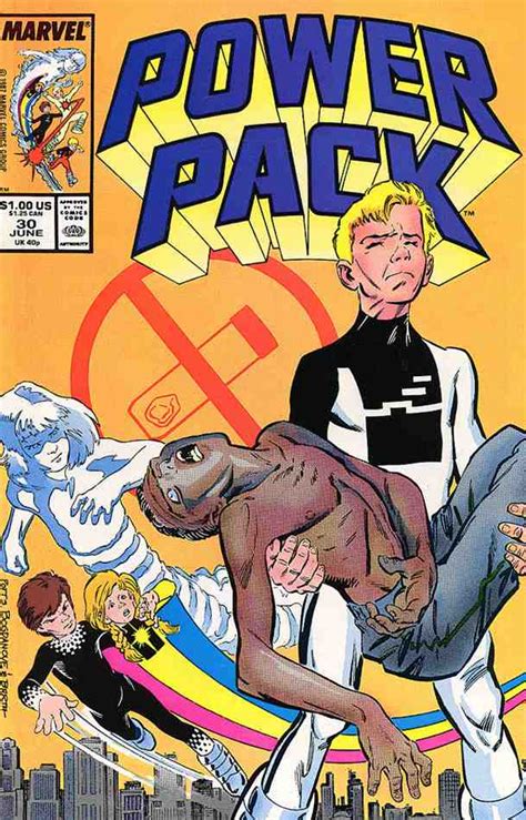 Power Pack Marvel Comic Book