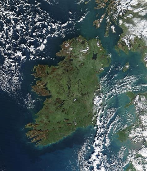 Free Photo Ireland Aerial Satellite Image Free Image On Pixabay