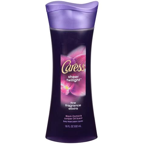 Caress Body Wash Twilight Black Orchid And Juniper Oil Scent Sheer 18