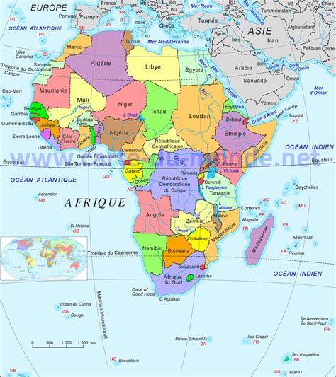 Carte Afrique Images Arts Et Voyages