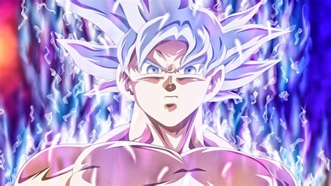 Download Ultra Instinct Goku Silver Hair Wallpaper