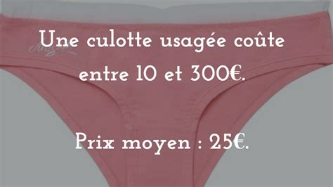 Le Business Des Culottes Usagées Sexporte En France