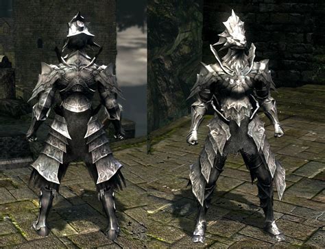 Dark Souls 3 Black Knight Armor - Black or Silver Ornstein Armor at Dark Souls Nexus - mods and community