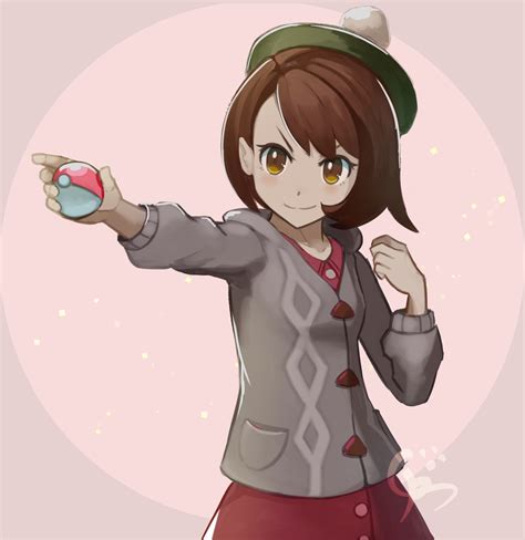 Female Protagonist Pokémon Swordshield Minecraft Skin