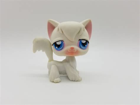 Hasbro Littlest Pet Shop 9 Longhair Cat Kitten 10 Fish Bowl Authentic