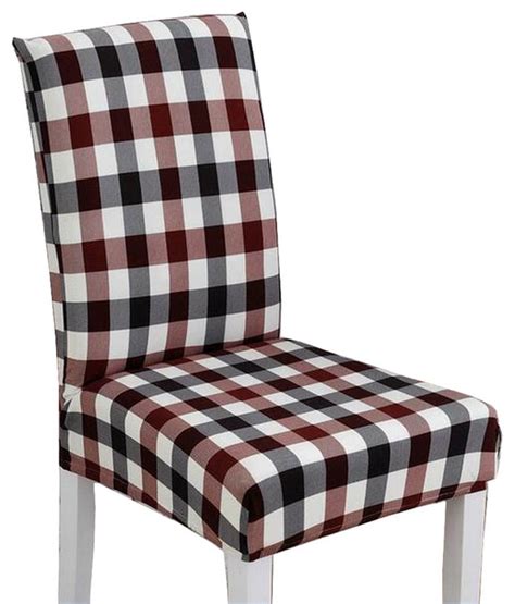 Covering your dining chairs can instantly elevate your dining room and make it look much more impressive and formal. Plaid Stylish Dining Chair Slipcover Chair Cover Chair ...