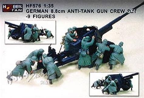 135 Scale German Artillery 9 Figure Resin Model Kit Free Shipping