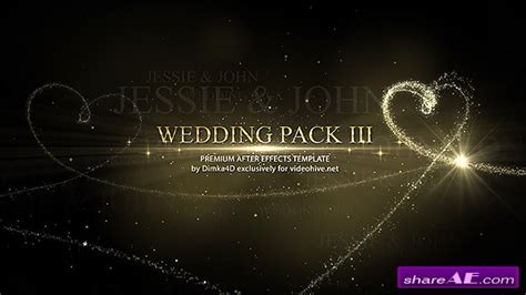 This beautiful project is perfect for your next wedding video, anniversary, love story or cool type reveal project. Broadcast Packages » Free After Effects Templates ...