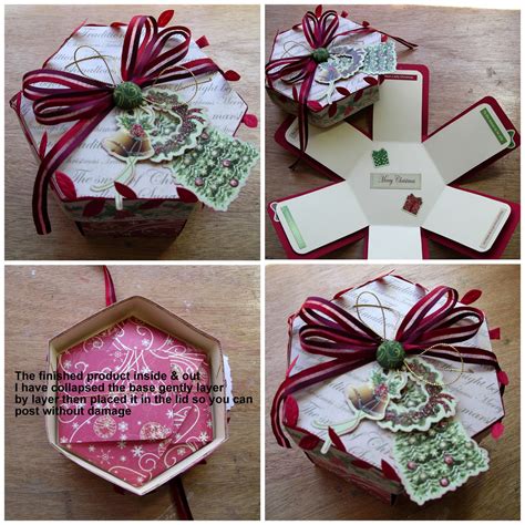 Surprise your loved ones on their birthday or anniversary with this picture gift box full of pictures and memories that pops up when you take the lid off.don't forget to like,comment and share this project :)find out how to make the inside cards ==>> click here! Lisa's Passion 2 Scrap: Hexagonal Exploding Box Tutorial