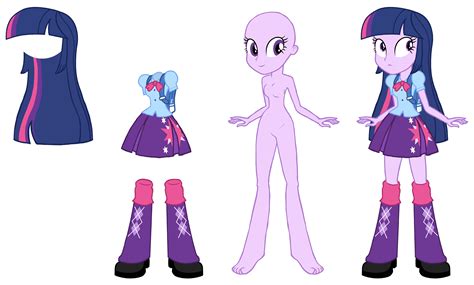 Equestria Girls Base Twilight Sparkle By Bananimationofficial On Deviantart