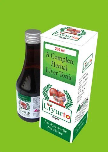 Ayurvedic Liver Tonic Packaging Type 200ml Bottle With Outer At Rs