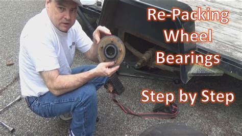 How To Repack Wheel Bearings Step By Step Youtube