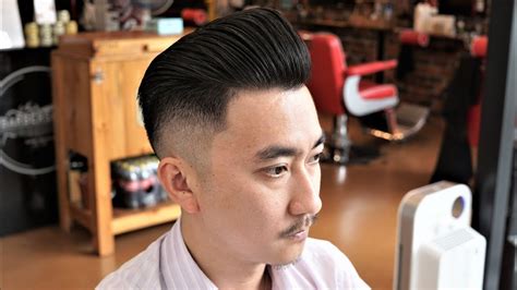 And it gave me hair i knew how to deal with. Stiff Asian Hair Zero Fade Pompadour Hair Cut - How To Do ...