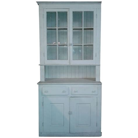 Find pantry cabinets at wayfair. 1905 White Kitchen Cabinet with Original Hardware | From a ...