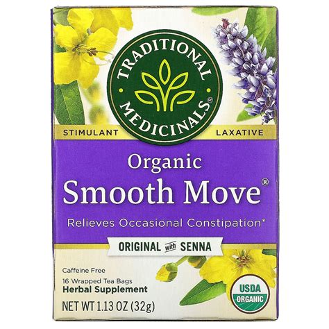 Traditional Medicinals Organic Smooth Move Original With Senna