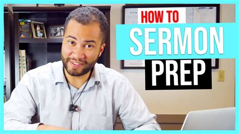 How To Write A Sermon Sermon Prep And Outline Guide Youtube
