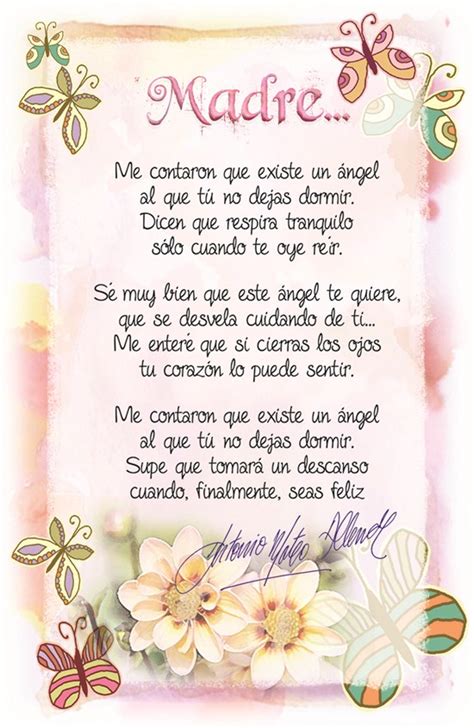 Poema A La Madre Fantásticas Y Bonitas Poesías Para Dedicar A Mamá En