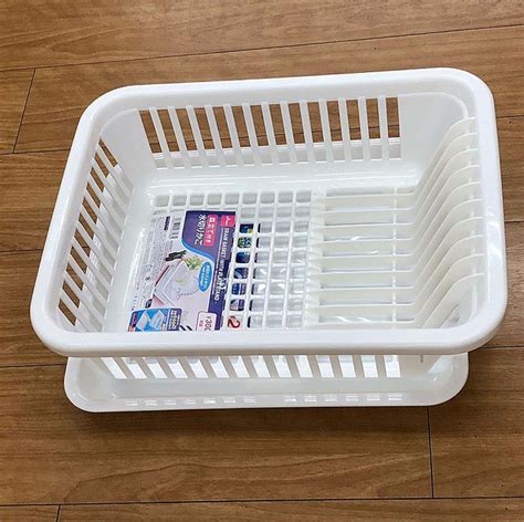 セリアにダイソー!100均の水切りカゴでキッチンがすっきり ...