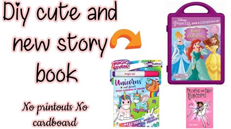 Diy Cute And New Story Bookhow To Make Cute Story Book At Home