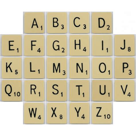 Scrabble Tile Letters A B C D E F G H I J K L M N O P Q R Flickr