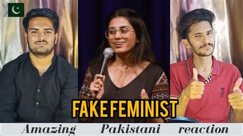 Pakistani Reacts To Fake Feminist Stand Up Comedy Prashasti