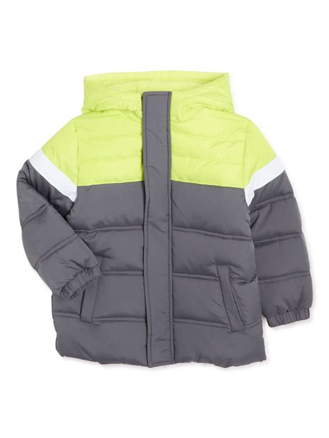 Ixtreme Baby And Toddler Boys Colorblocked Puffer Jacket With Hood