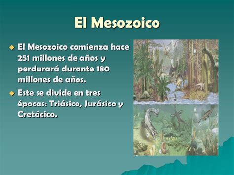 Ppt El Mesozoico Powerpoint Presentation Free Download Id1264712