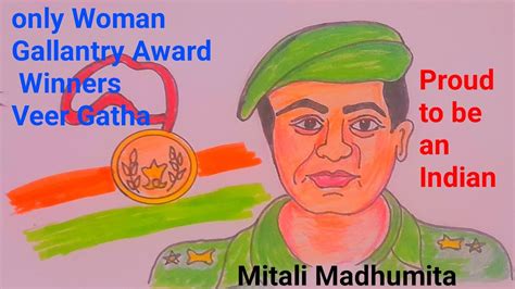 Gallantry Award Winners Drawing 2022 Veergatha Project Drawing Mitali