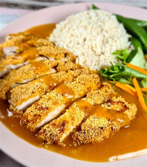 Chicken Katsu Curry Zanussi Fakeaway Recipe AD Sugar Pink Food Healthy Slimming