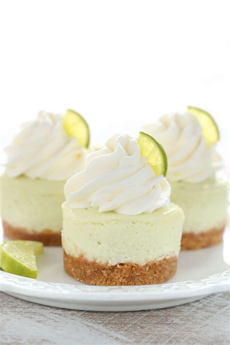 These Mini Key Lime Cheesecakes Feature An Easy Homemade Graham Cracker
