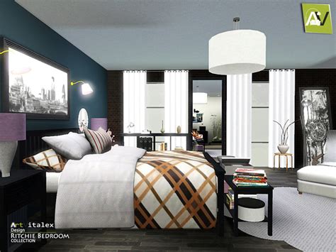 All sims downloads are divided into categories, look into the other ones to find what you are searching for. ArtVitalex's Ritchie Bedroom