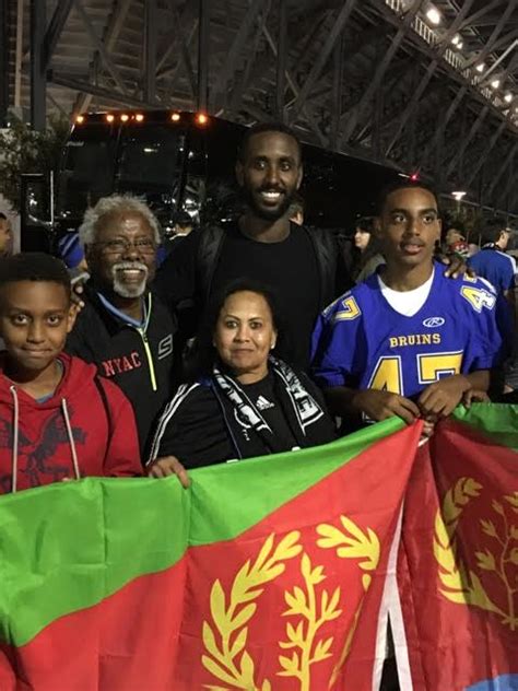 Alexander issak at the asmara stadium. Eritrean people & sports fans are amazing. - Madote