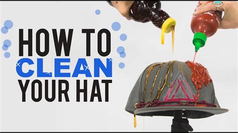 How To Clean Your Hat Youtube