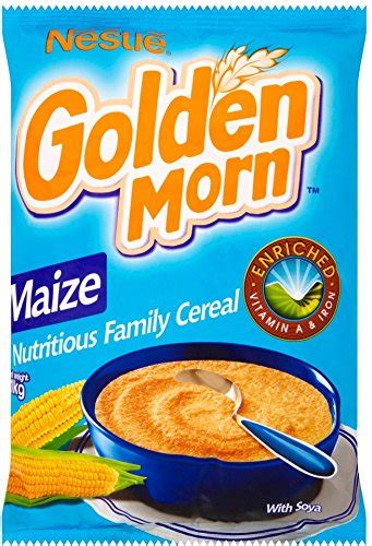 This is one thing #lockdown has thought me what have you. Nestle Golden Morn Maize |1kg | Order Online Delivery