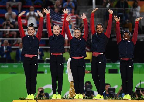 The 2016 Us Womens Gymnastics Team Announces Its Nickname The Final