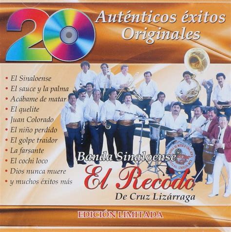 Banda El Recodo Cd 20 Autenticos Exitos Smem 01350 Musica Tierra Caliente